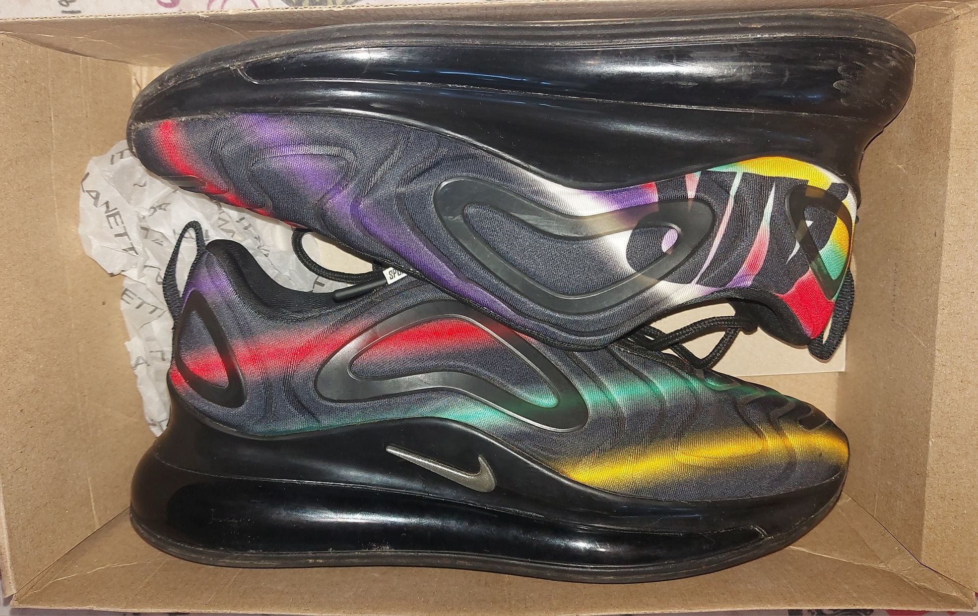 Air max 720 black hot sale black