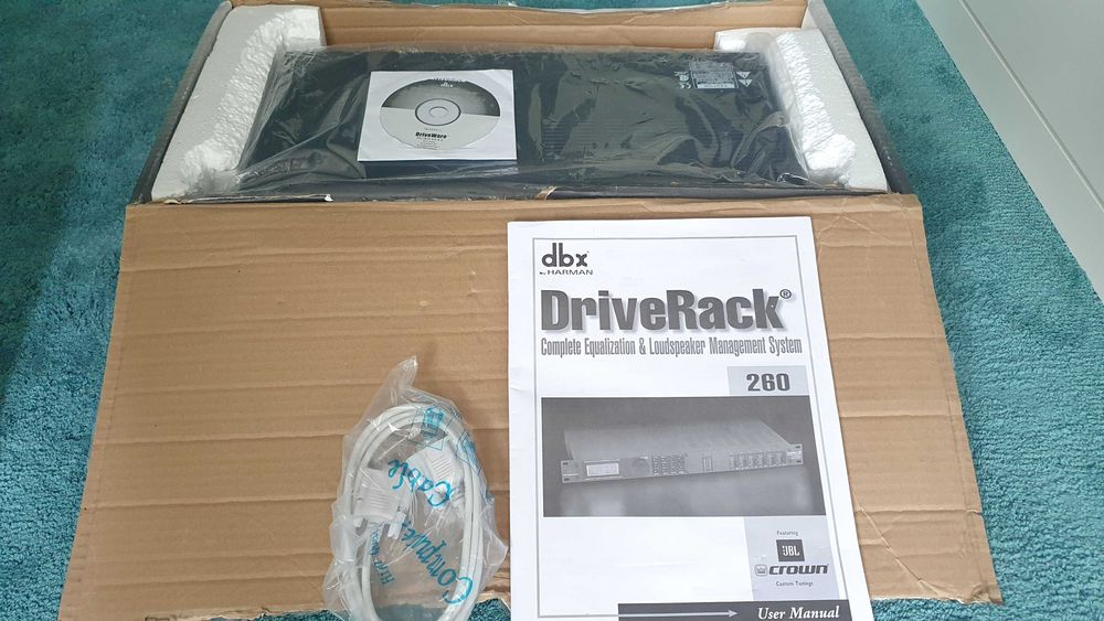 DBX Driverack 260 Made in USA, crossover чисто нов.