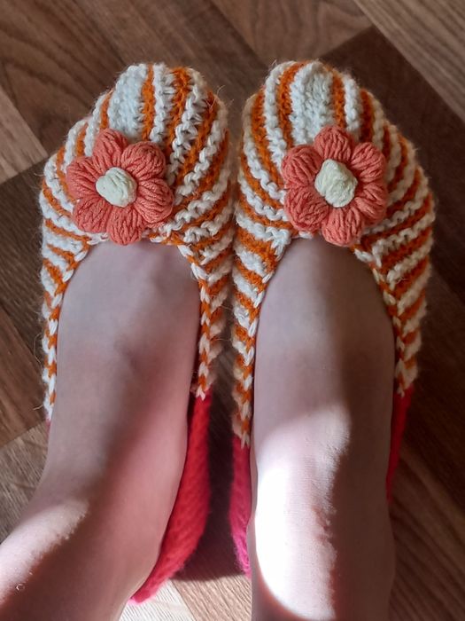 Игрушки, следки-тапочки , ручная работа