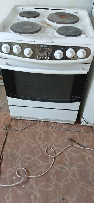 Электроплита в рабочем состоянии