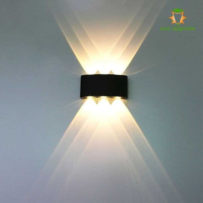 Aplica perete exterior curbata 6 X 6W