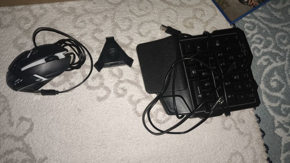 Мини клавиатура, мышка