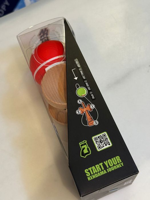 Kendama Sweets Broken Shape Tracker Red Antiskid