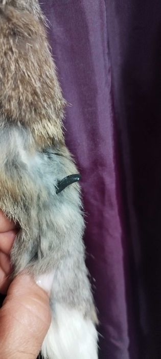 Дамско Кожено Палто тип рибена кост