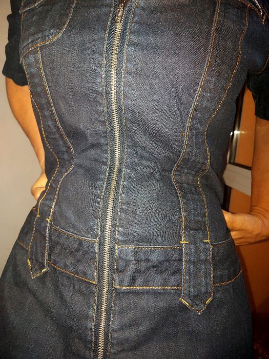 Дънкова рокля М размер