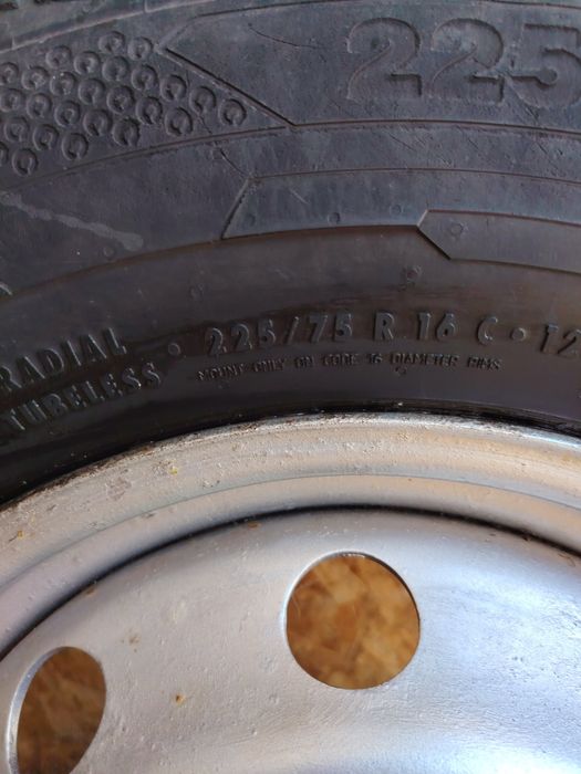 Roată rezervă citroen jumper fiat ducato ford r16c