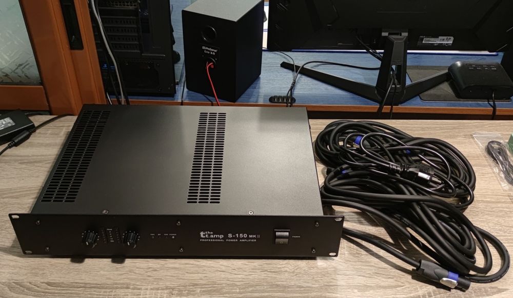 Крайно стъпало/усилвател the t.amp S-150 MK II 2x150 на 8 и 2x85 на 4