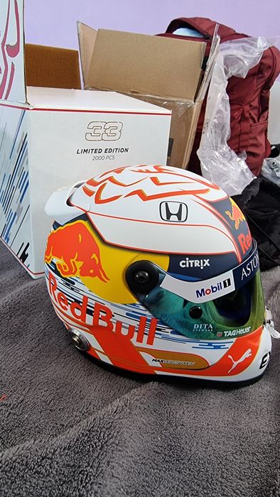 Max Verstappen F1 2019 season Helmet scale 1:2 schuberth