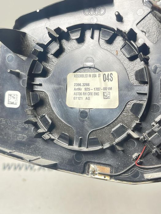 Стъкло дясно огледало за audi q5 q7 - 4m0857536e