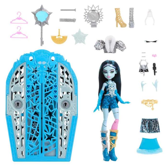 Monster High Skulltimate Secrets Кукла Frankie Hauntlywood Монстър Хай с гардероб