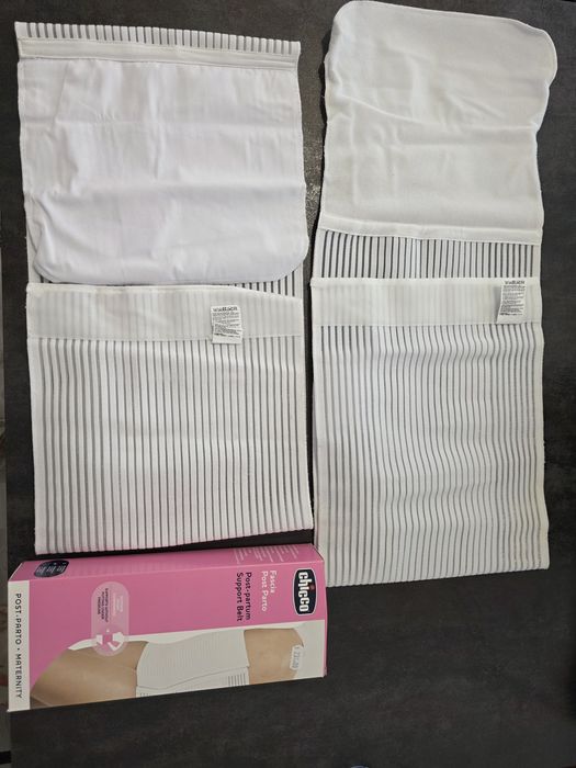 2x Centuri reglabile pentru perioada post-natala, MEDIUM & LARGE