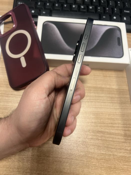 Iphone 15 Pro Max, Black Titanium, 256 Gb