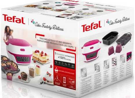 Tefal Cake Factory Delices nou