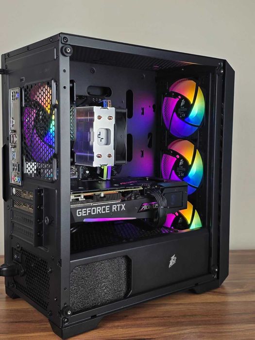 Нов | Ryzen 5600 | RTX 3060Ti | 16 GB RAM | NVMe 512GB | Геймърски