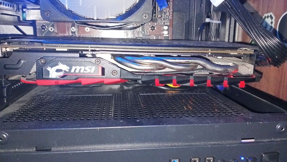 MSI RX 480 8GB Gaming X обслужена