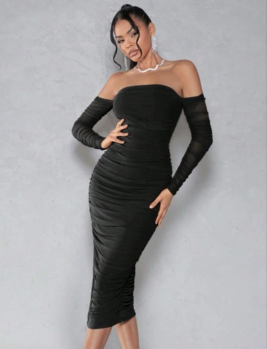 Дамска модерна рокля