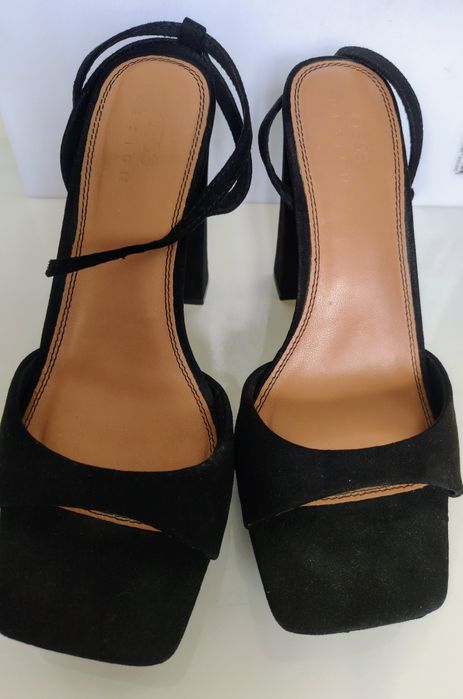 Sandale negre ASOS DESIGN, mărimea 39.