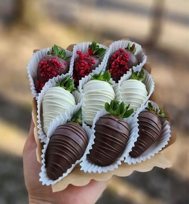 Клубника в шоколаде