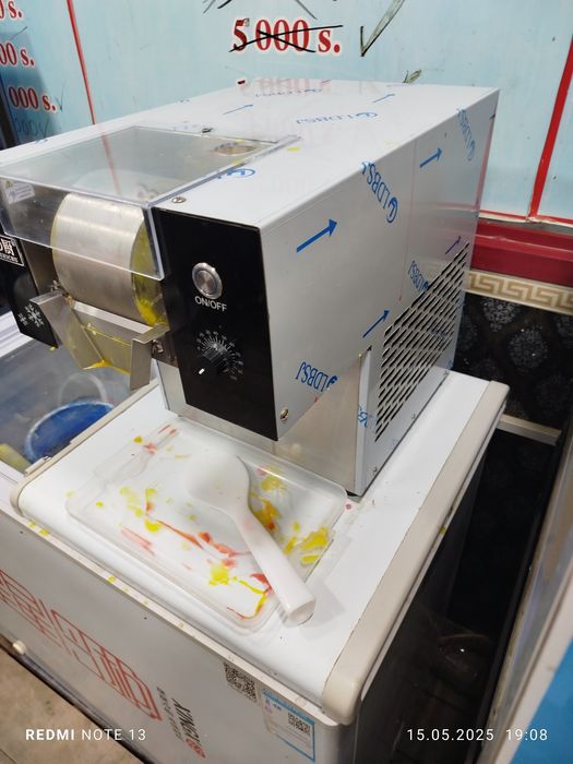 Фрезер, Фризер, Тренд. Хитой музкаймок аппарати сотилади нархи 500$ ка