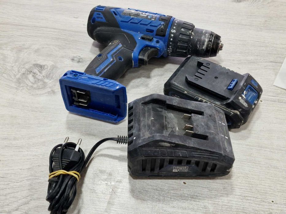 Винтоверт Scheppach C-DTB74/1-X + зарядно и батерия