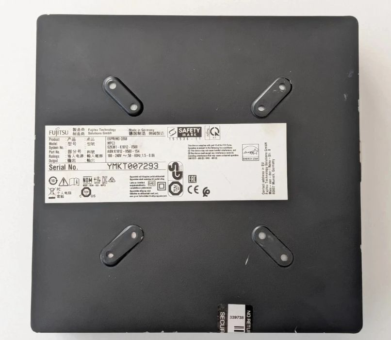 Мини ПК Fujitsu Esprimo Q558 | i3-9th / 8GB / 256GB SSD