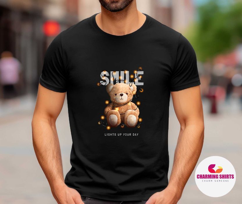 Мъжки тениски с Teddy Bear / Мечета. Размери от XXS до 5XL