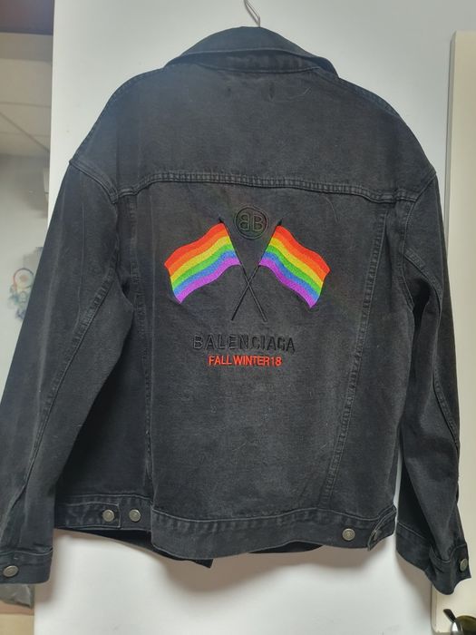 Дънково яке Balenciaga. 46размер .