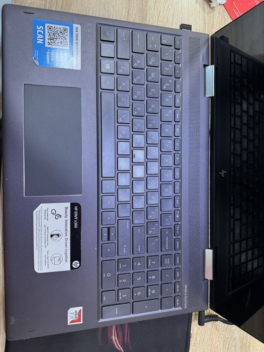 Продается ноутбук HP SPECTRE 15 x360 (i7-8705G/16G/256Gb/4G Radeon