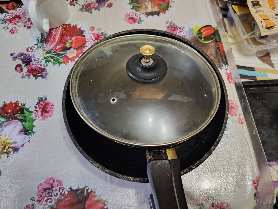 Сковородки и казан