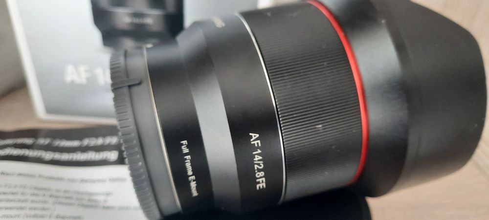 Фотообектив Sony /SAMYANG  AF14mm F2.8FE  / E-mount /FULL FRAME