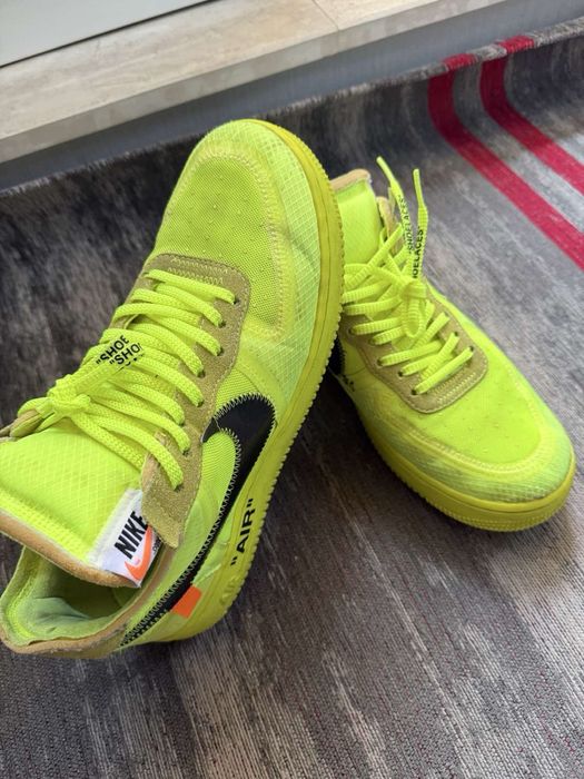 Nike Airforce 1 Low Off-White Volt