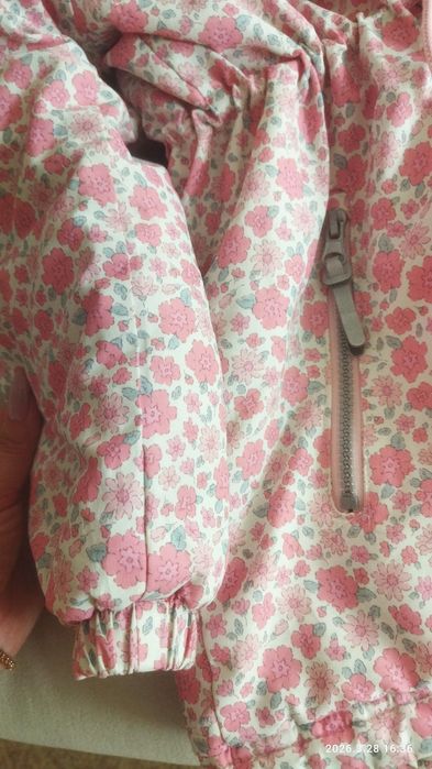 Куртка детская весенняя для девочки