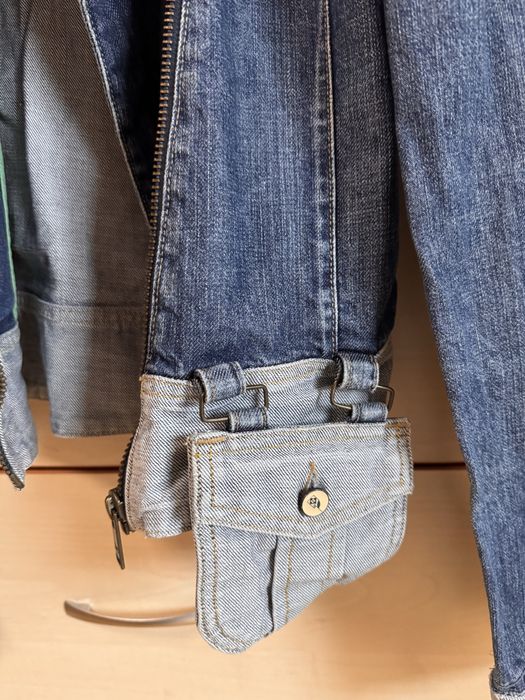 jachetă de blugi pentru femei, stil biker de la Motor