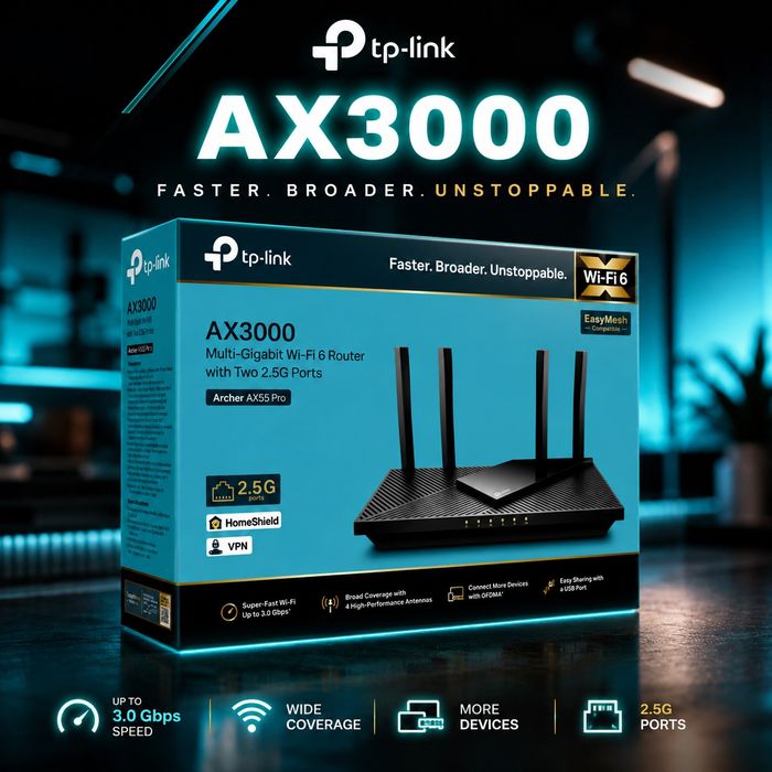 Роутер TP-Link AX55pro
