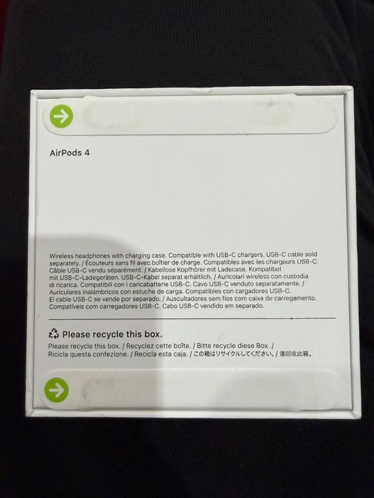 Căști Airpods 4 noi