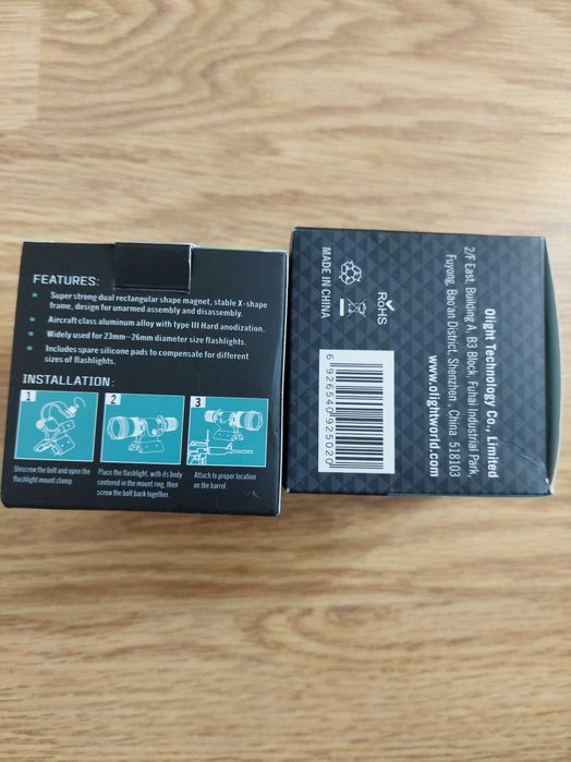 Suport Prindere magnetica lanterna Olight XWM-02