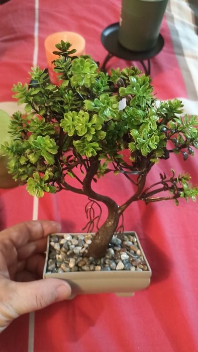 Aranjament floral și lumânări