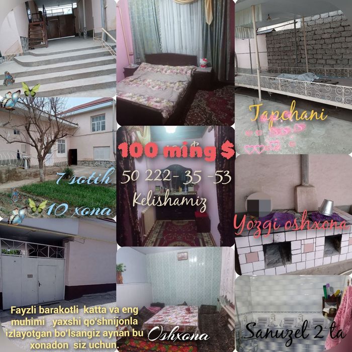 Fayzli kotta uy sotiladi