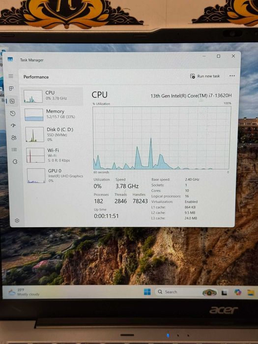 Hope Amanet P10/Laptop HP ASPIRE i7-13620H