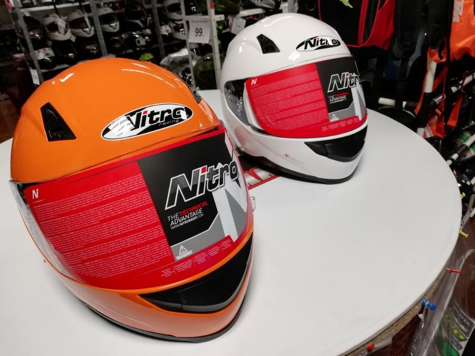 Шок цена! nitro n2000 vn uno каска шлем за мотор мото писта нитро