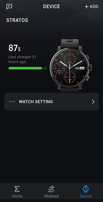 Smartwhatch Xiaomi Amazifit Stratos