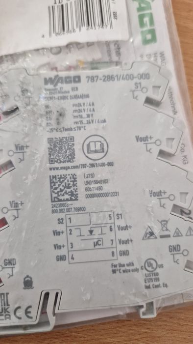 Wago Siguranta / Disjunctor electronic 24V
