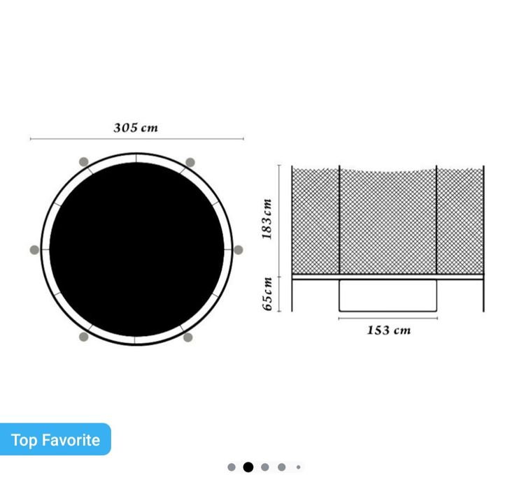Trambulina pentru copii