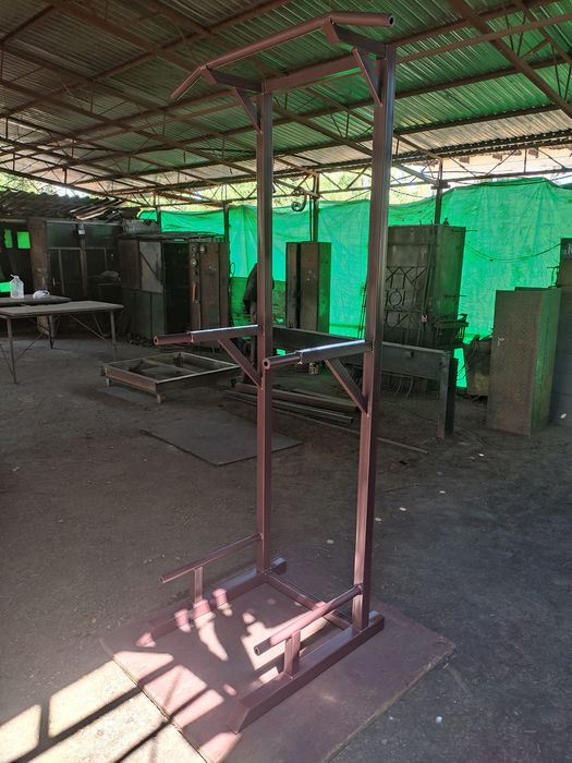 Турник, брусья напольные