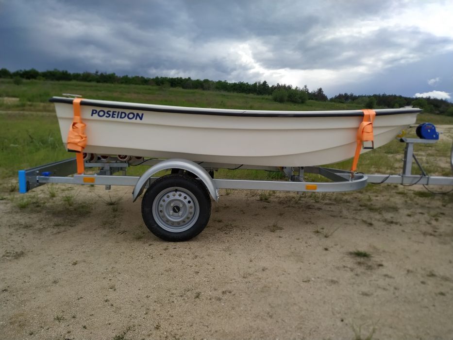 Лодка тримаран Poseidon 345 и Yamaha 8 hp