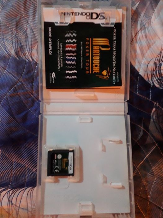 Joc consola vechi Nintendo DS Partouche Poker Tour Texas Holdem vintag