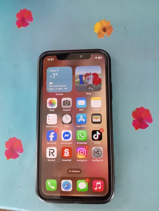 vand IPHONE XS memorie 64 GB 100% baterie face ID FUNCTIONABIL