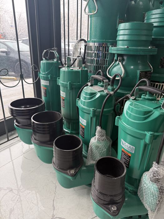 Погружной насос 100 лик SAAB qdx50-7/1,5кВт 11 м 60м3/час глубинка