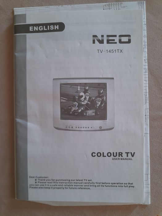 Телевизор NEO запазен и добре работещ