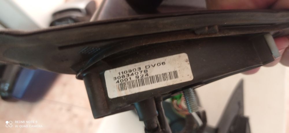 Вольво S60. Зеркала оригинал. 2004/2010